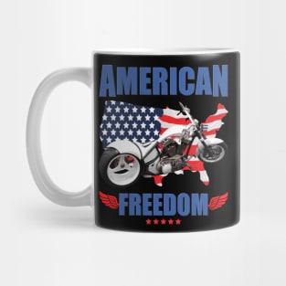 American Freedom, Motorcycle , Biker, Motorcycle Gift, Motor Bike, Motor Sport, Bike, Motorcycle Gift Idea, Motor Bike Gift Idea Mug